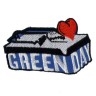 Декор нашивка  Green Day (сердце)