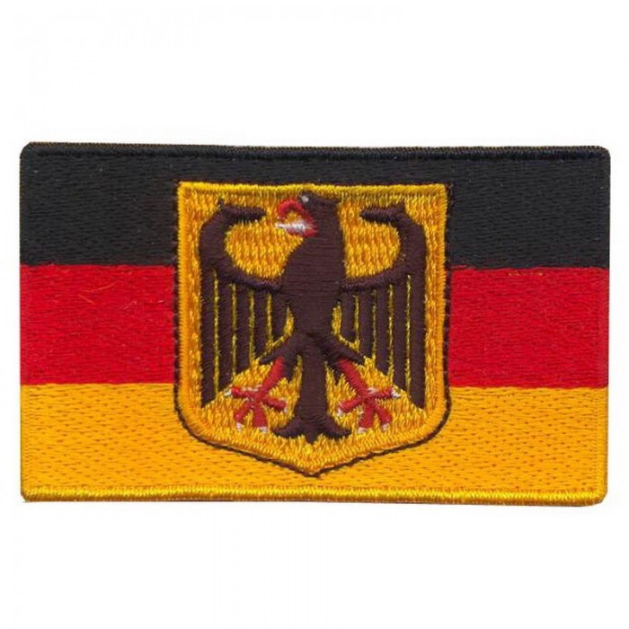 Декор нашивка  Germany flag - флаг ФРГ с гербом