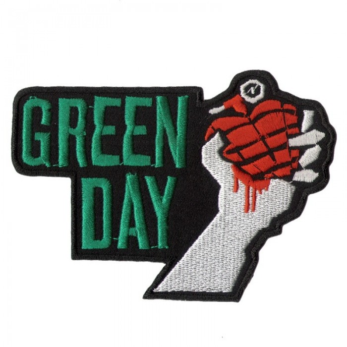 Декор нашивка  Green Day - American Idiot