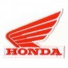 Декор нашивка Honda (белая)