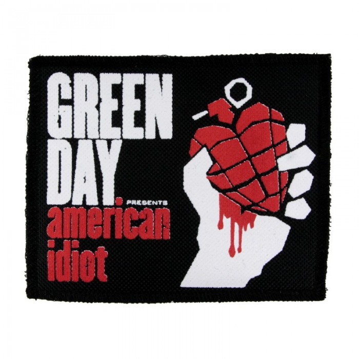 Декор нашивка  Green Day - American Idiot (90X110)