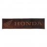Декор нашивка Honda (коричневая)