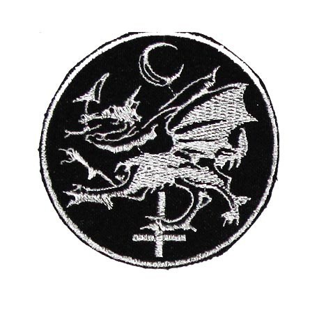 Декор нашивка  Cradle Of Filth (дракон)