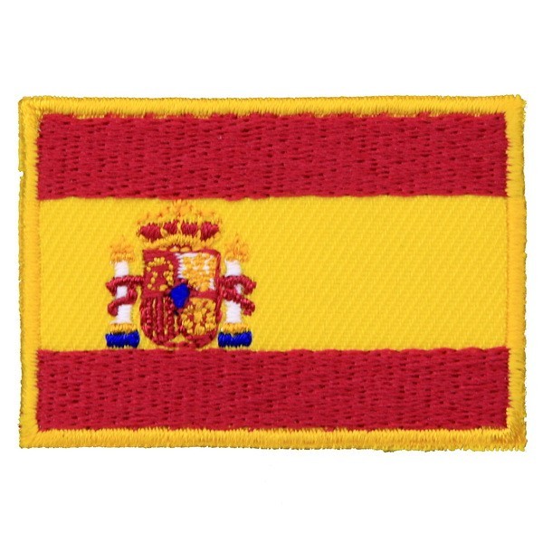 Декор нашивка  Флаг Испании 50*35