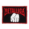 Декор нашивка  Metallica (кулак)