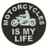 Декор нашивка Мотоциклы моя жизнь