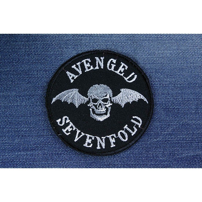 Декор нашивка  Avenged Sevenfold (круглая)