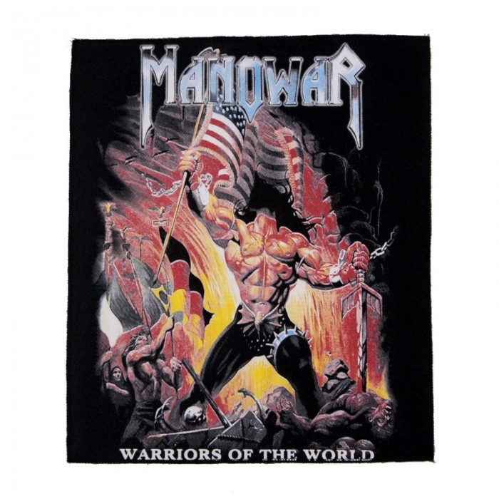 Декор нашивка  Manowar " Warriors Of The World "