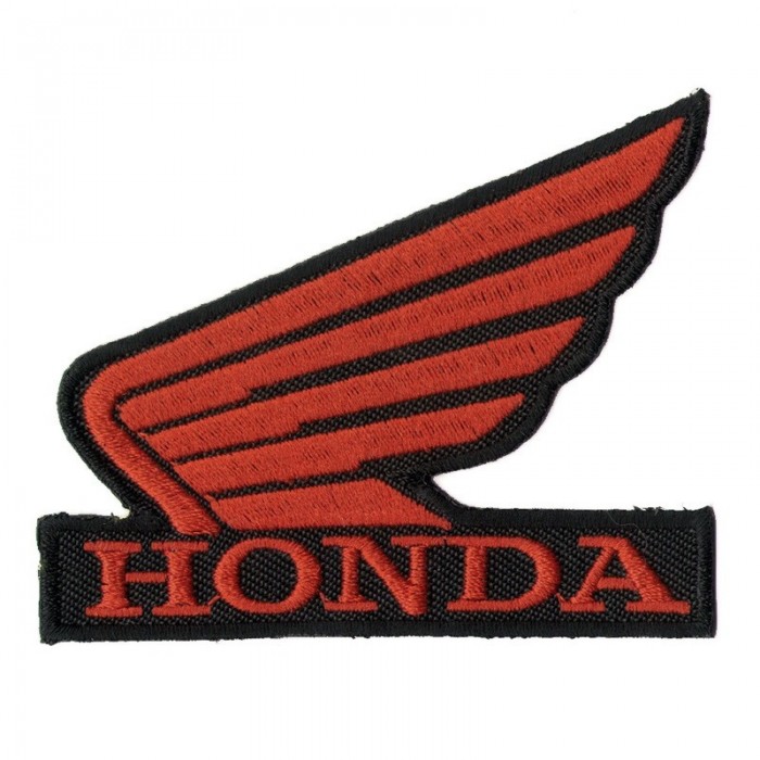 Декор нашивка Honda (черная)