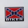 Декор нашивка  Флаг конфедерации (Biker)