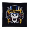 Декор нашивка  Guns N Roses (череп в шляпе)