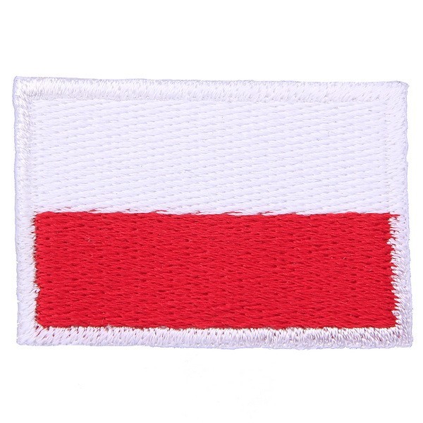Декор нашивка  Флаг Польши 45*30