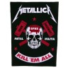 Декор нашивка  Metallica Kill'Em All (большая)
