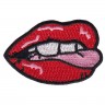 Декор нашивка  - Секси губы