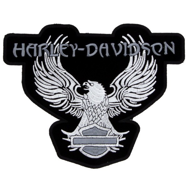 Декор нашивка  Орел - Harley Davidson (185х230)