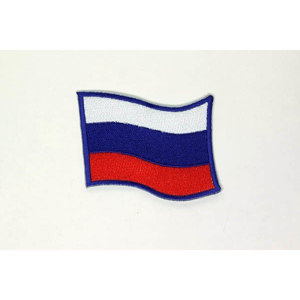 Декор нашивка  Флаг России (75х60)