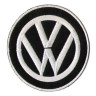 Декор нашивка Volkswagen черная