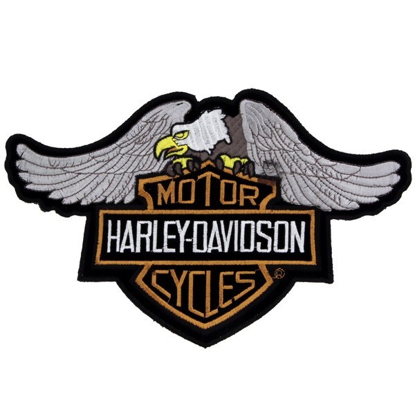 Декор нашивка  Орел - Harley Davidson (270х175мм)