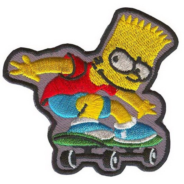 Декор нашивка  Барт Симпсон