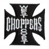Декор нашивка West Coast Choppers (черная) 1