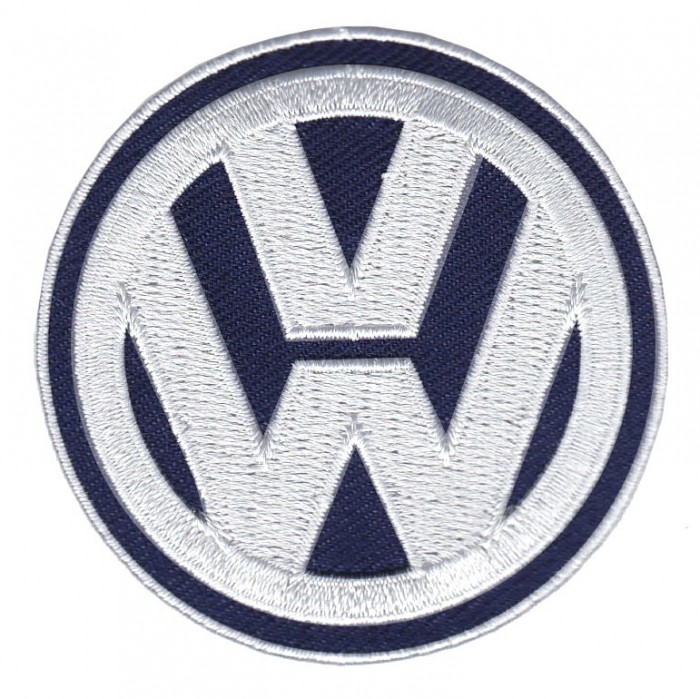 Декор нашивка Фольксваген (синий) VW
