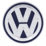 Декор нашивка Фольксваген (синий) VW