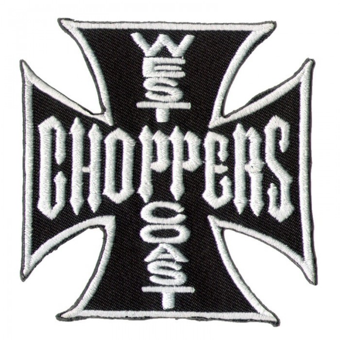 Декор нашивка West Coast Choppers (черная) 2