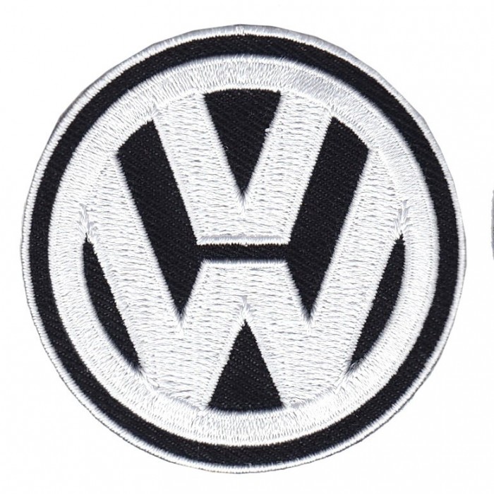 Декор нашивка Фольксваген (черный) VW