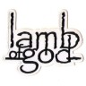 Декор нашивка  Lamb Of God (белая)