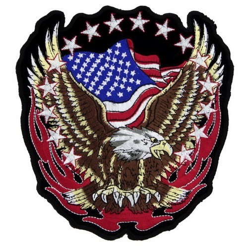 Декор нашивка  Орел на флаге США