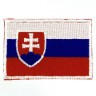 Декор нашивка  Флаг Словакии 50*35