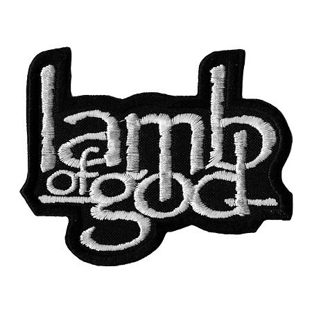Декор нашивка  Lamb Of God (лого вырезаное)