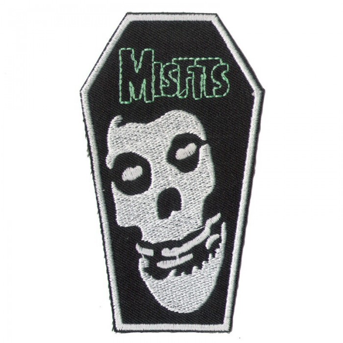 Декор нашивка  Misfits (гробик)