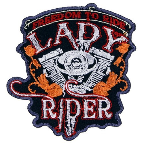Декор нашивка Lady Rider