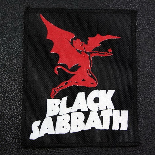 Декор нашивка  Black Sabbath (90Х110)