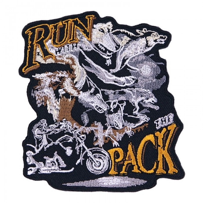 Декор нашивка  Волки - Run With The Pack