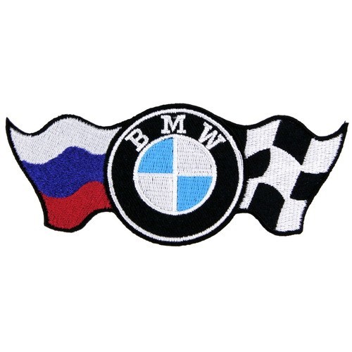 Декор нашивка BMW (Russia)