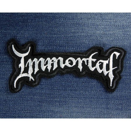 Декор нашивка  Immortal (лого вырезанное)