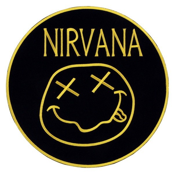 Декор нашивка  Nirvana (круглая)