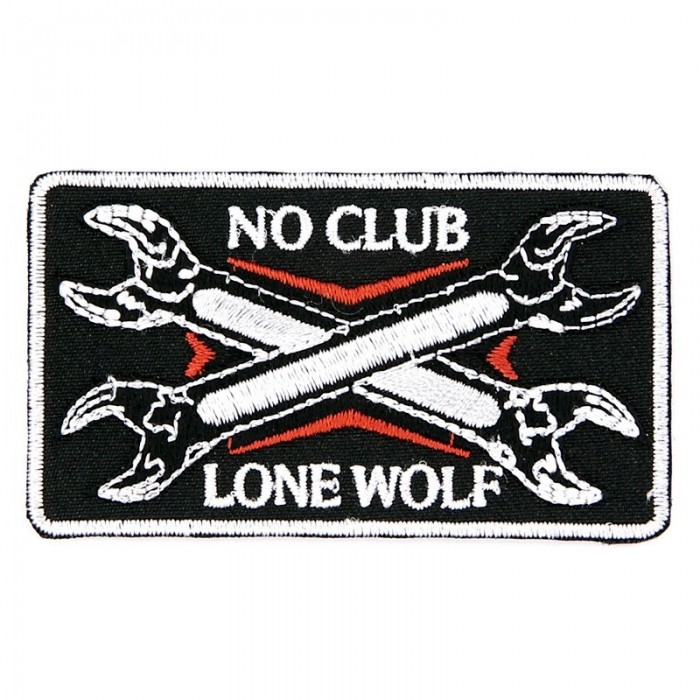 Декор нашивка Lone Wolf, No Club (ключ)