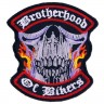 Декор нашивка Brotherhood of Bikers (7,0х8,0)
