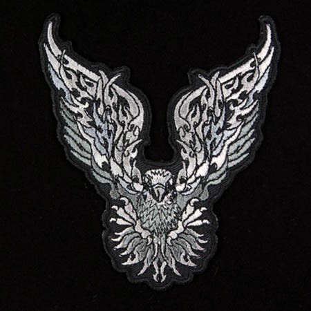 Декор нашивка  Орел - крылья (95х105)