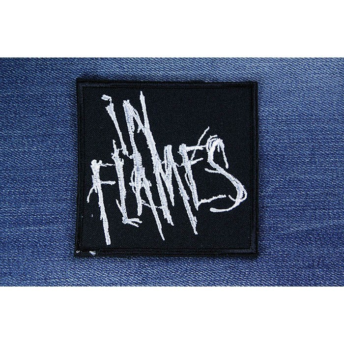 Декор нашивка  In Flames (лого)