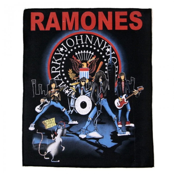 Декор нашивка  Ramones "RAW"