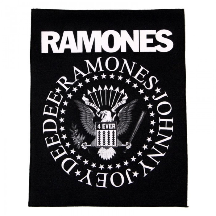 Декор нашивка  Ramones печать