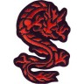 Декор нашивка  China Dragon (red) - Китайский дракон (красный)