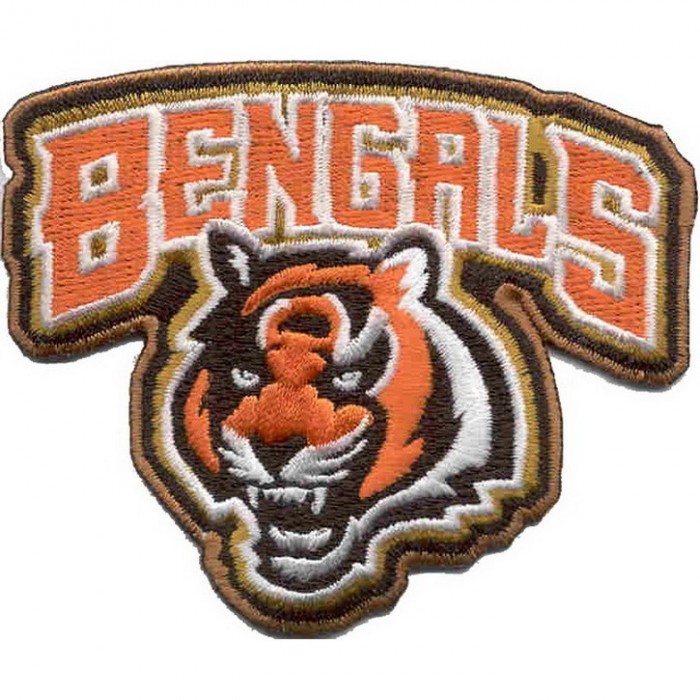 Декор нашивка  Cinncinati Bengals NFL.Тигр Бенгалс