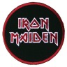 Декор нашивка  Iron Maiden (круглая)