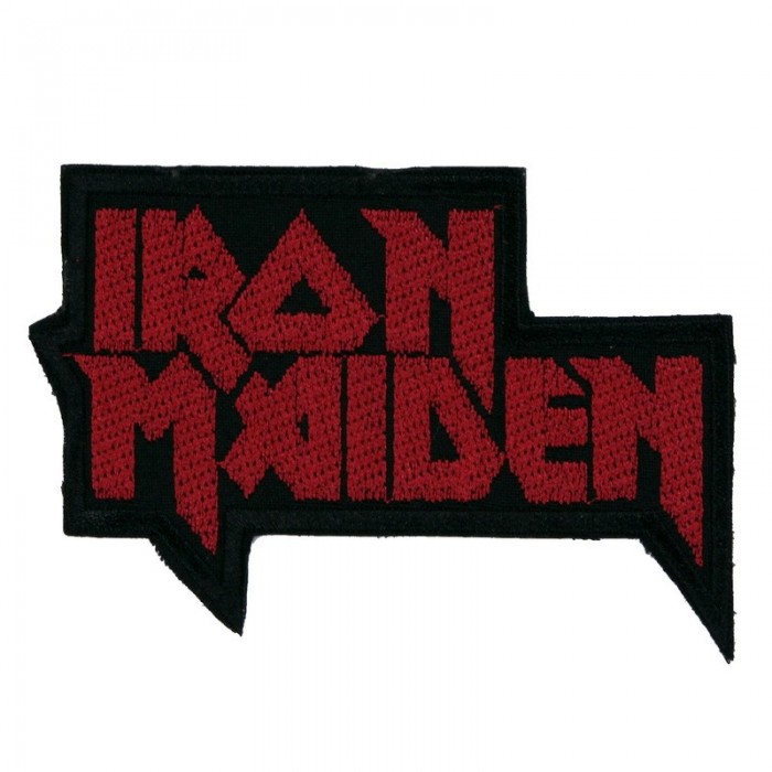 Декор нашивка  Iron Maiden (лого вырезанное)