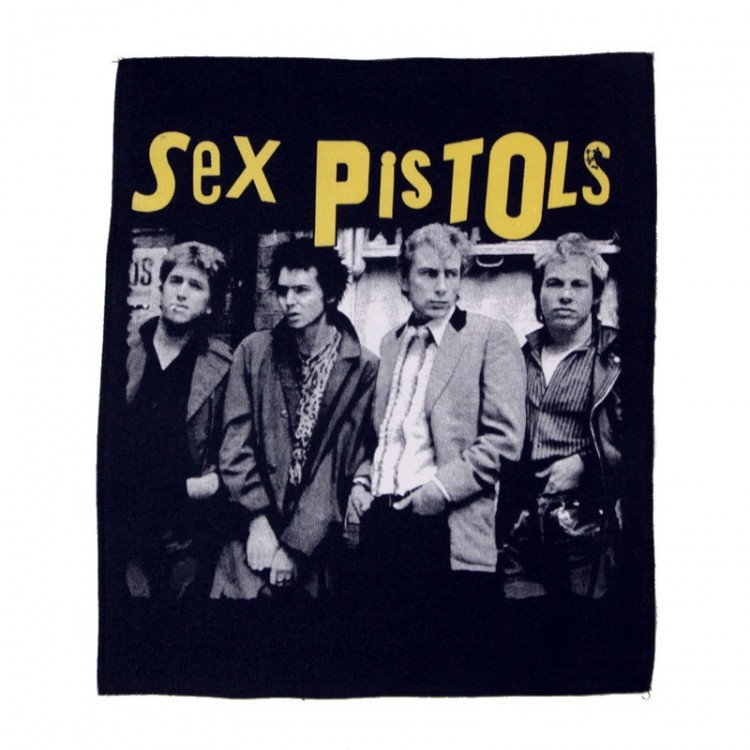Декор нашивка Sex Pistols группа.